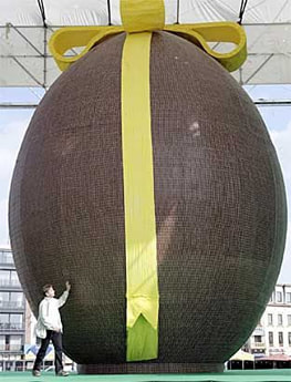 World's biggest Easter egg!