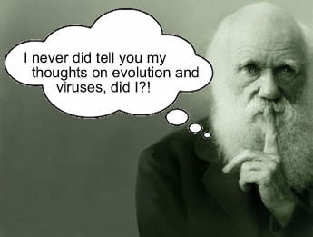 Charles Darwin on viruses