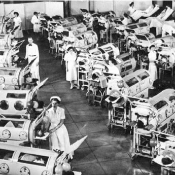Iron Lung - Polio - The UK childhood vaccination