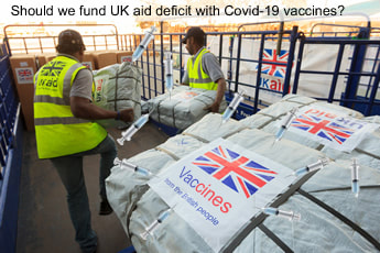 UK Aid deficit funding with Covid-19 vaccines