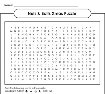 Microbiology Nuts & Bolts Xmas wordsearch 2021